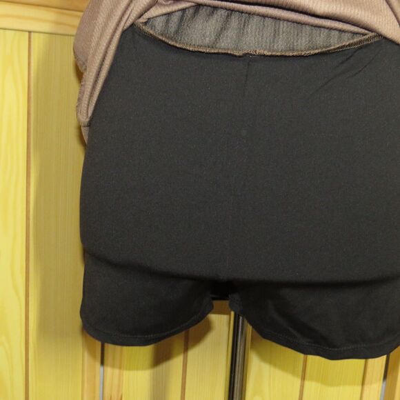 Halara Cocoa Brown Corduroy Back Zip Mini Skirt Skort Size Small NWT - Picture 2 of 9